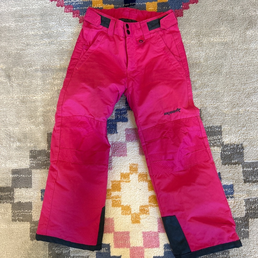 Girls Pink Ski pants